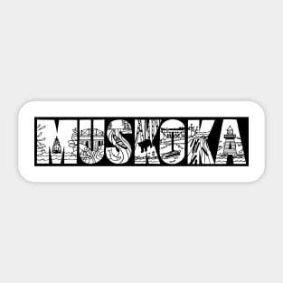 Muskoka Sticker